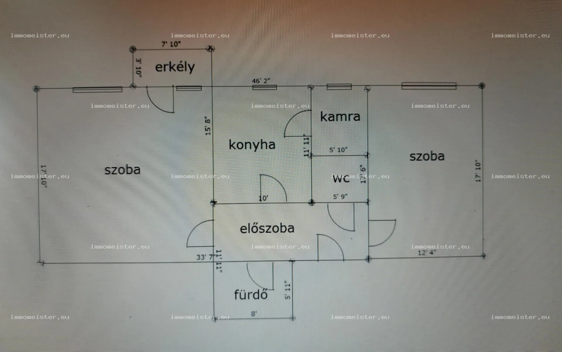 Tehermentes, azonnal birtokba vehető tégla lakás a Salgó úton!