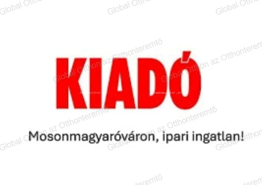 Kiadó ipari ingatlan!