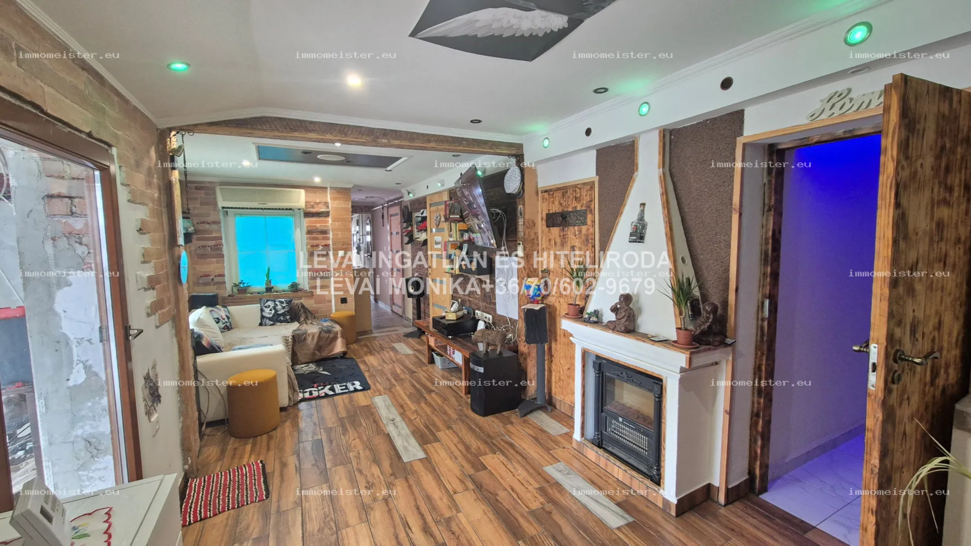 Eladásra kínálunk egy jó állapotú nappali és 2 szobás családi házat