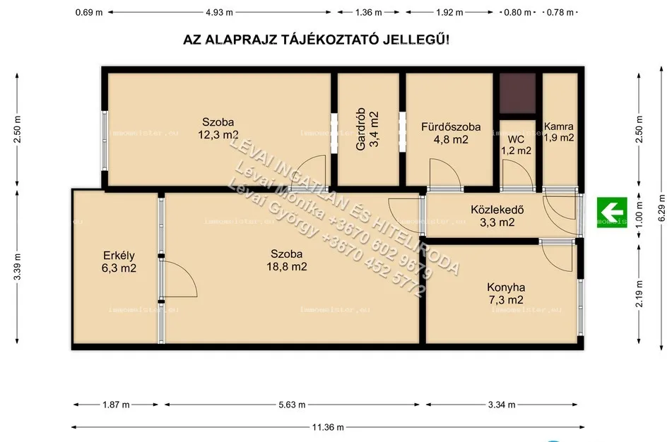 Wohnung zu Verkauf in Békés