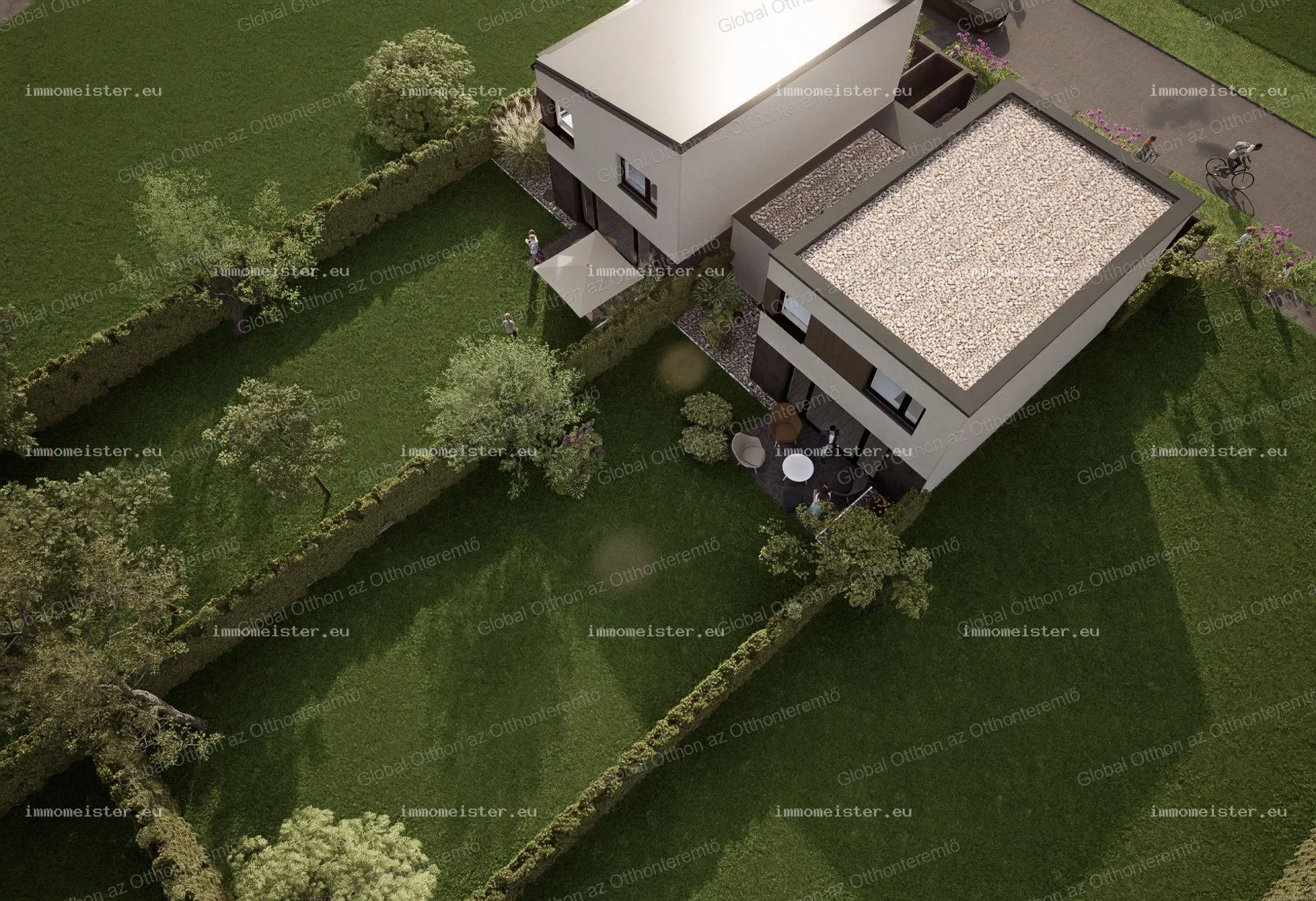 Modern sorház, zöldövezet, boldog kezdés