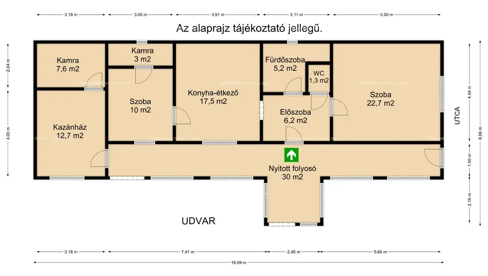 2 szobás családi ház eladó BÉKÉSEN