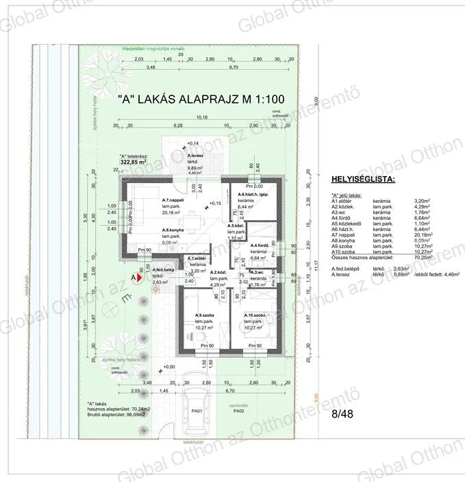 Kertkapcsolatos ikerház eladó!