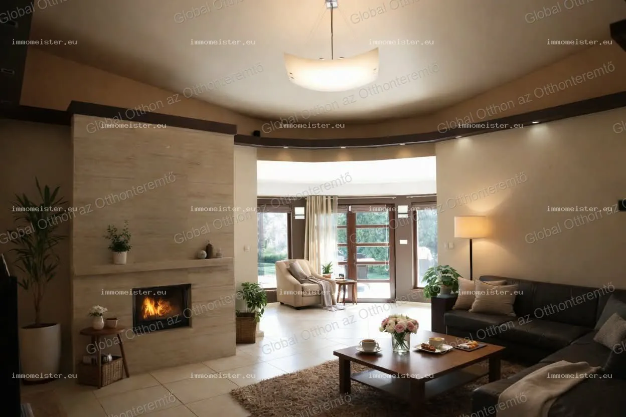 Héderváron exkluzív 203 nm földszintes családi ház 3191 nm megosztható telken eladó!