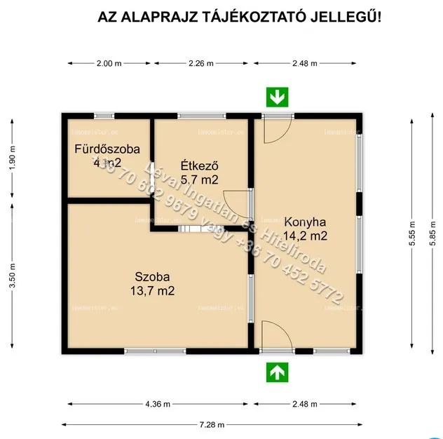 Békéscsabán, a Kastélyszőlőkban 38 m2-es gazdasági épület eladó