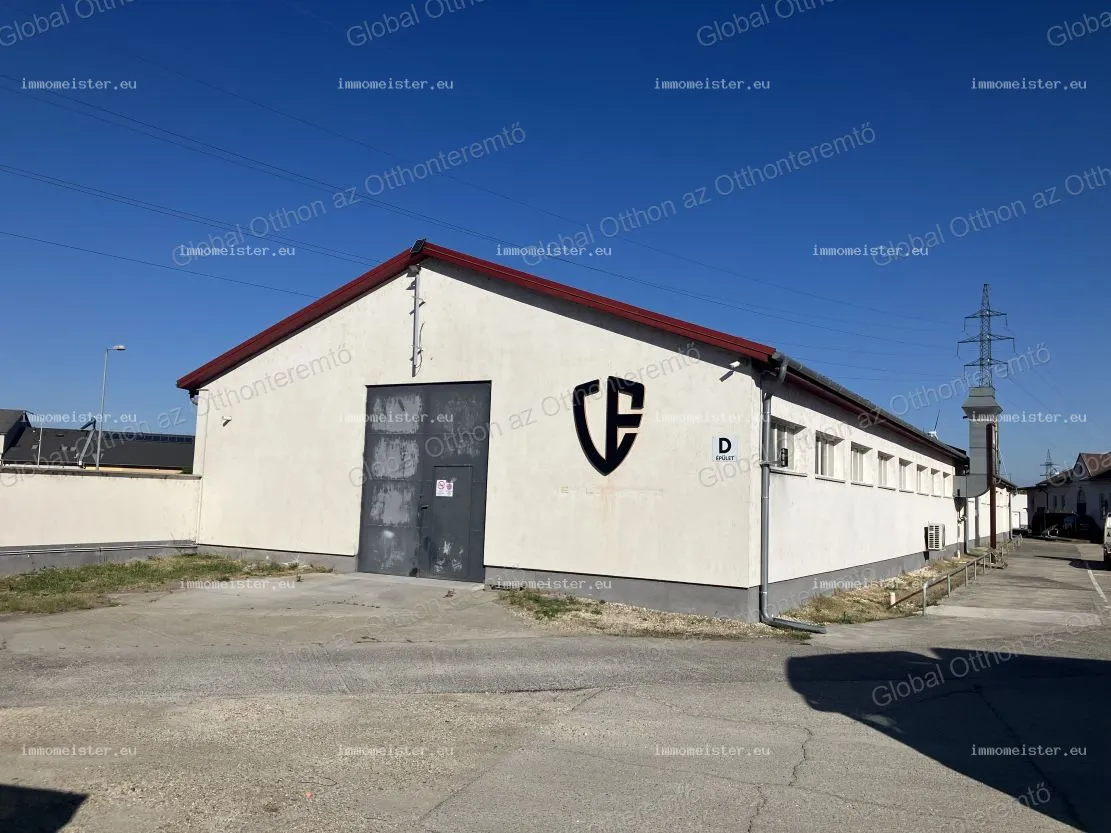 KIADÓ 375 m²-es ipari csarnok / raktár / műhely Mosonmagyaróvár Ipari Parkjában!